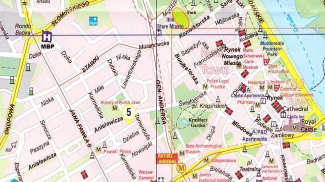 Arkadia Centrum - Pokoje Warszawa Bekvemmeligheder billede
